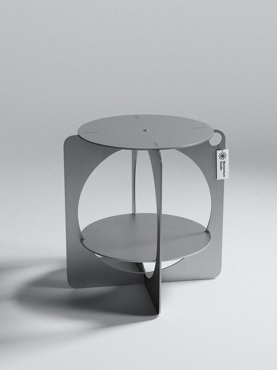 This side table was designed to waste almost nothing